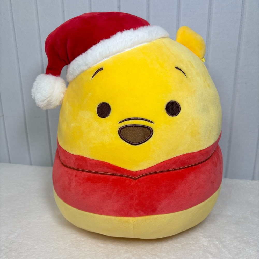 Squishmallows Disney‎ Christmas Winnie The Pooh Plush Toy Pillow 16"